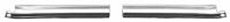 1965 CHEVELLE UNDER HEADLAMP MOLDING GRILLE EXTENSION PAIR